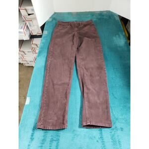 American Eagle Jeans Size 2 Womens Brown Corduroy Pants Ladies 90's Straight